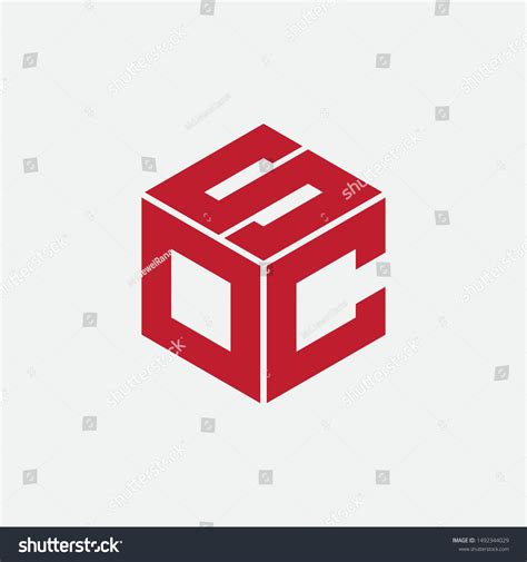 Ocs Letter Logo Design Vector Stock Vector (Royalty Free) 1492344029