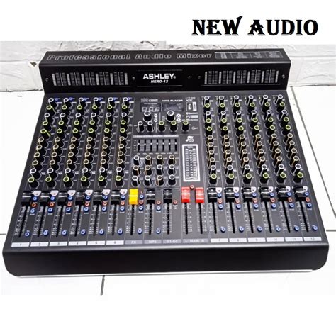 Jual Mixer Ashley Hero 12 Channel Original Multi Effect 199dsp Shopee