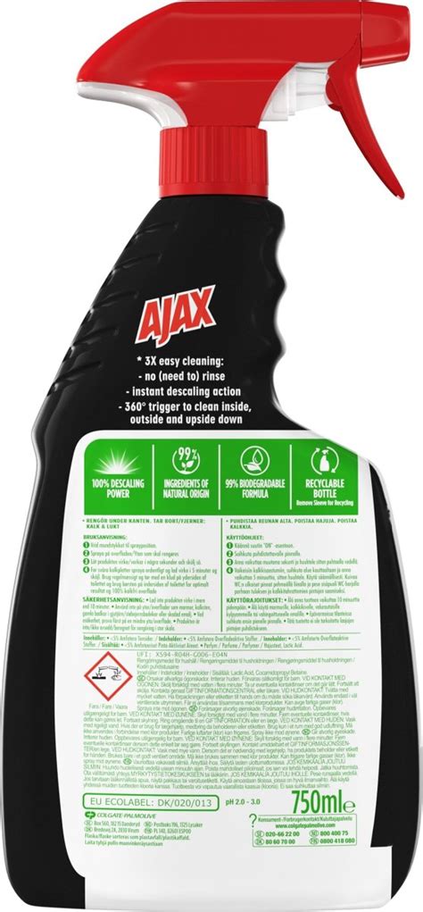 Ajax Spray WC Power 750 Ml Lomax