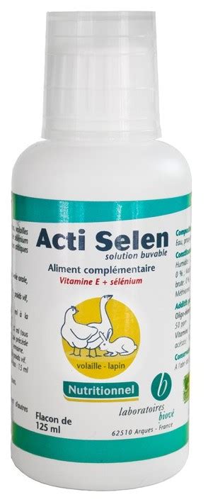 Laboratoire Biov Acti Selen Vitamins Miscota France