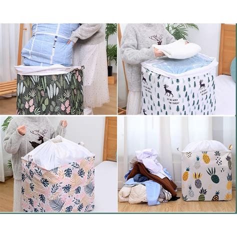 Jual Serut Laundry Bag Liter Storage Box Keranjang Baju