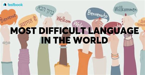 Most Difficult Languages Know 10 Hardest Languages In The World