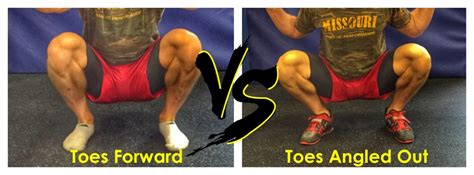 Toes Forward Or Angled Out When You Squat Squat University