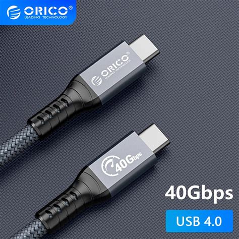 Orico Pd Cabo Para Thunderbolt 4 V Deo 8k 60hz 40gbps Transfer Ncia De