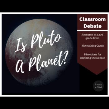 Space - Pluto Debate by Talented in Third | Teachers Pay Teachers