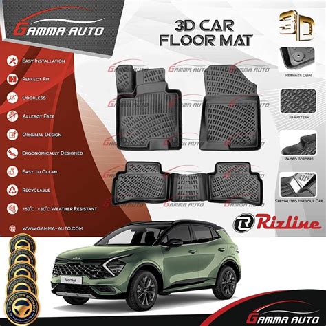 Tapis Sur Mesure Gamma Auto Pvc Kia Sportage Phase Eu