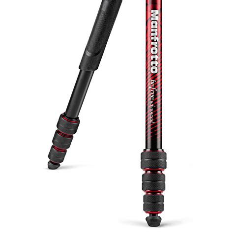 Manfrotto Befree Advanced Aluminium Rouge MKBFRTA4RD BH Sac Trépied