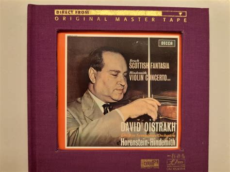 Lasting Impression Music Lim Xr David Oistrakh Bruch Scottish