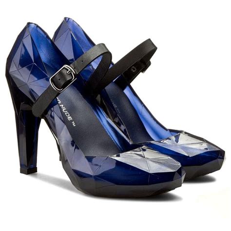 Zapatos Hasta El Tobillo United Nude Lo Res Pump 100291721 Azul Marino