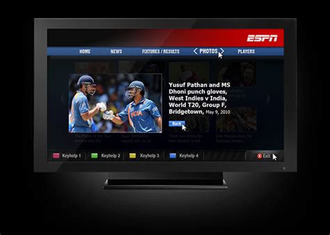 Espn Cricinfo Iptv Advertising On Behance