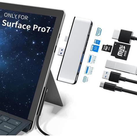 Microsoft Surface Pro Hub Station D Accueil En Avec Port Hdmi K