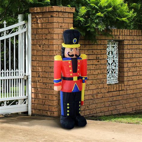 6ft Inflatable Christmas Jumbo Toy Soldier Holiday Outdoor Yard