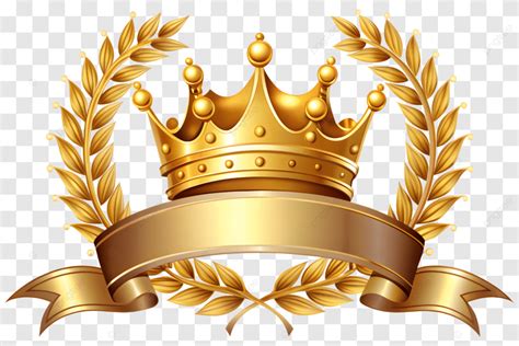 D Texture Golden Noble Crown Pearl Decoration Ruby Png Transparent