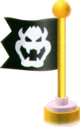 File Smg Artwork Checkpoint Flag Png Super Mario Wiki The Mario