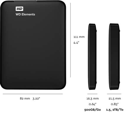 Hdd Wd Elements 2tb 25 Usb 30 Wdbu6y0020bbk