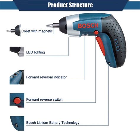 Bosch IXO III 3 6V Professional Cordless Electric Screwdriver Lithium