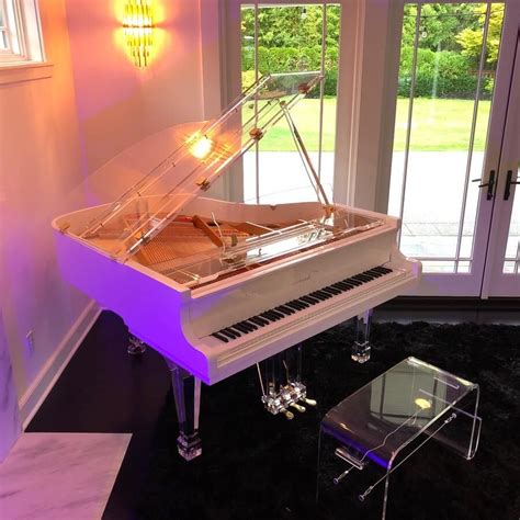 Aire Acrylic Clear Baby Grand Piano For Sale Euro Pianos Home Music