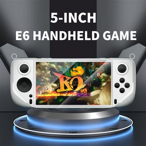 E6 Handheld Game Console Portable Video Game Support 5 Inch Ips 60hz