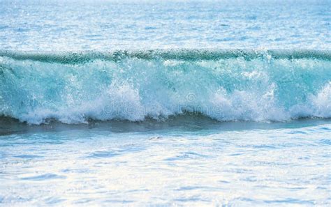 Seascape With Wave On Foreground Stock Photo Image Of Bright Scene