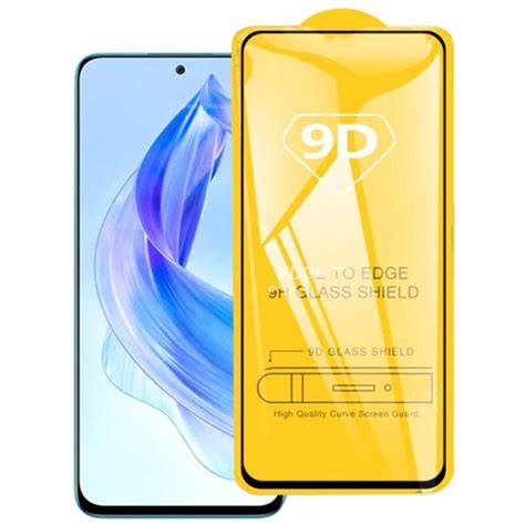 Kaljeno zaščitno steklo 3D black za Honor 90 Lite Ovitki Top izbira