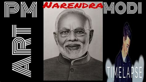 Pm Narendra Modi Ji Outline Part 1 Art Shading Sketch Artist