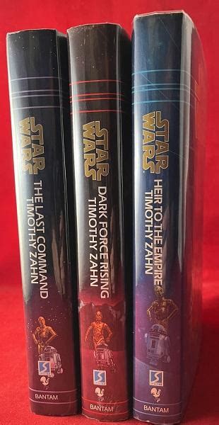 Signed Complete Set The Thrawn Trilogy Heir To The Empire Dark Force