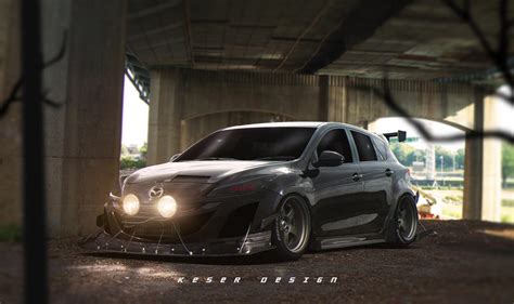 Mazda 3 Virtual Tuning By Kdessing On Deviantart