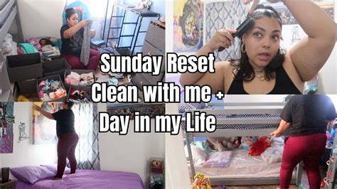 Realistic Sunday Reset Cleaning Organizing The House Day In The