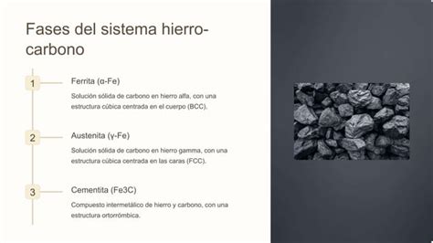 Diagrama De Fases Del Hierro Carbono C Y M Pptx Descarga Gratuita