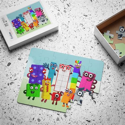 Numberblocks 1 10 Puzzle 30 Pieces Etsy