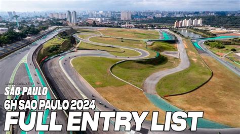 6h Sao Paulo 2024 Entry List Revelead Wec 2024 Every Drivers And Team