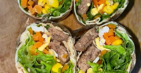 Resep Salad Warp Tortilla Oleh Leni Johan Cookpad