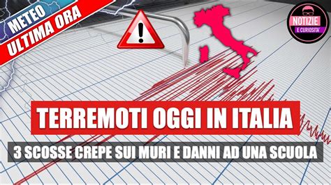 Terremoto In Queste Ore A Genova Scosse In Tutto Crepe Sui Muri E