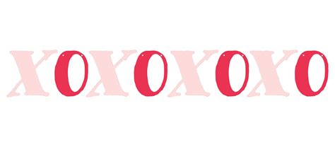 Xoxo Banner Svg Cut File Snap Click Supply Co