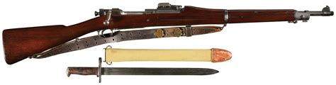 Early National Match U S Springfield M1903 Rifle With Bayonet Rock Island Auction