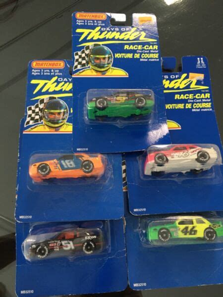 1990 Matchbox Days Of Thunder Car Set Original Packaging