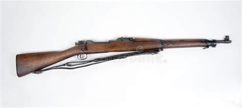 American M1903 Springfield Rifle Stock Photo - Image of handgun, glider ...