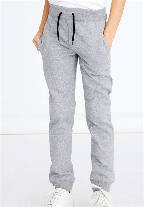 Name It Nkmsweat Pant Unisex Jogginghose Grey Melange Grau Meliert