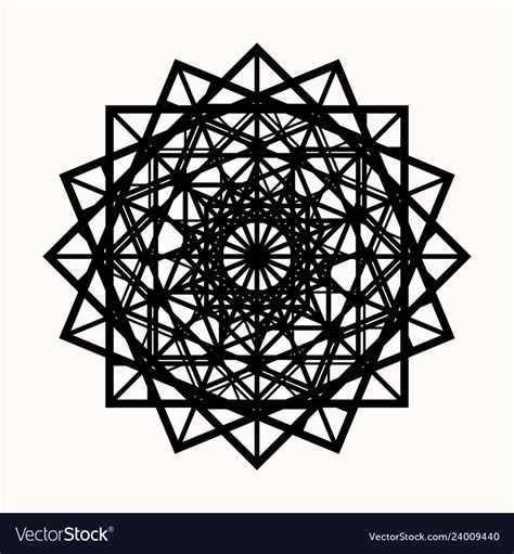 Sacred Geometry 0087 Royalty Free Vector Image