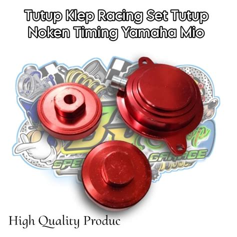 Jual Tutup Klep Racing Set Tutup Timing Noken Mio Nouvo Vega Jupiter