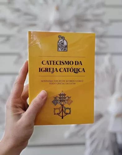 Catecismo Da Igreja Católica Tamanho Médio Bolso Vaticano Frete grátis