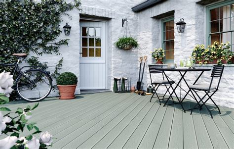 Sage Composite Decking Green Decking Allur