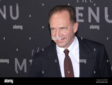 New York Ny Usa 14th Nov 2022 Ralph Fiennes At The Ny Premiere Of