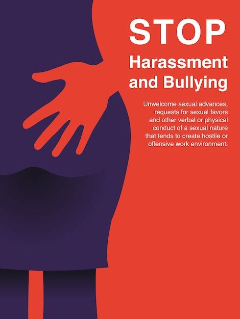 Sexual Harassment In The Workplace Poster