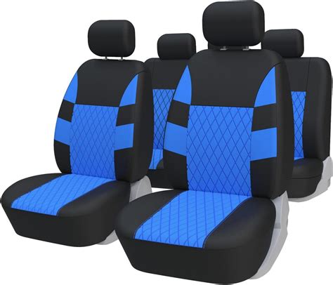 Toyoun Car Seat Covers Full Set Universal Seat Covers For 5 Car Seater Front Seat Covers And 50