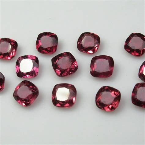 Faceted Garnet Etsy