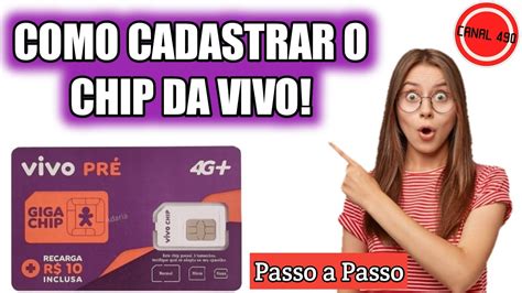 Como Cadastrar O Chip Da Vivo Passo A Passo YouTube