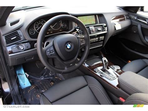 Black Interior 2015 BMW X4 xDrive35i Photo #100558655 | GTCarLot.com