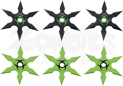 Download Zombie Ninja Stars Shuriken Hd Transparent Png