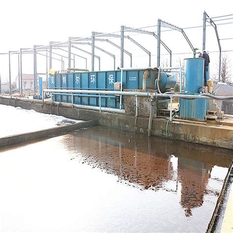 中科贝特塑料颗粒清洗废水处理设备溶气气浮机出水清澈达标效果好yw 谷瀑goepecom